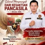 Ketua Pokdarkamtibmas Polres Tangsel Ucapkan Selamat Hari Kesaktian Pancasila 1 Oktober 2026   ‎