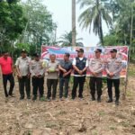 Polsek Kuantan Mudik Dukung Swasembada Pangan 2026, Tanam Jagung Pipil Di Desa Pulau Rumput