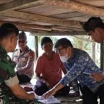 Polres Kuansing Bersama Dinsos Kunjungi Warga Penerima Bantuan
