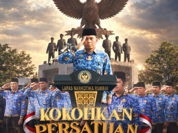 Lapas Narkotika Rumbai Gelar Upacara Hari Kesaktian Pancasila Tahun 2026