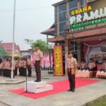 Semangat Tak Surut Meski Berkabut, Kwarcab 0402 Inhil Resmi Buka Perkemahan Hari Pramuka ke-65