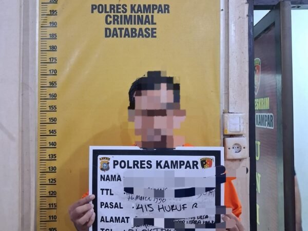 Polres Kampar Tangkap Mantan Kepala Sekolah Diduga Cabuli Murid Lebih 20 Orang