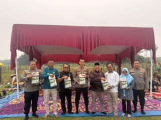Fertiplus Harmoni Hijau Inovasi Polda Riau Dikenalkan Di Kuansing, Dukung Ketahanan Pangan