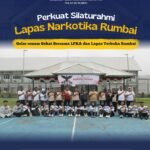 Perkuat Silaturahmi Lapas Narkotika Rumbai Gelar Senam Sehat Bersama LPKA Dan Lapas Terbuka Rumbai