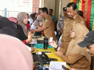 Pantau Aktivasi IKD di Paya Seunara, Wakil Wali Kota Sabang Tekankan Kemudahan Layanan