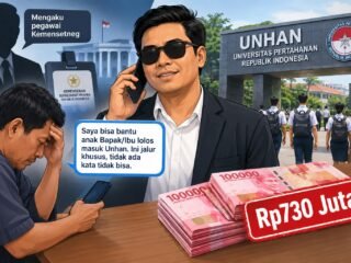 Janji loloskan anak masuk UNHAN warga medan inisial MRR tipu korban hingga 730. jt.