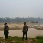 Polsek Cerenti Tindak Lanjuti Laporan Layanan Kepolisian 110 Terkait Aktivitas PETI Di Sungai Kuantan