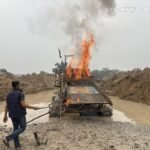 Polsek Pangean Tertibkan Satu Rakit PETI Di Pulau Lowe