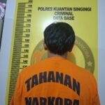 Tim Elang Kuantan Ungkap Dugaan Peredaran Sabu 11,31 Gram Di Logas Tanah Darat