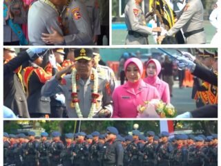 Polda Jabar Gelar Upacara Serah Pataka Ganda Wibawa Cakti, Tandai Estafet Kepemimpinan Kapolda Jabar
