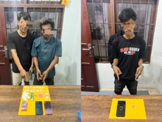 Polsek Tambang Tangkap Pengedar Narkoba, Sita Belasan Paket Sabu-Sabu Dan Pil Ekstasi