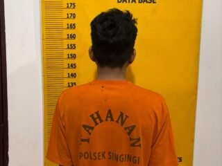Polsek Singingi Ungkap Dugaan Peredaran Sabu Di Muara Lembu, Pria Ditangkap Bersama Lima Paket