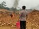 Polsek Kuantan Tengah Tindak 5 Unit Mesin Robin Diduga Digunakan Untuk Aktivitas PETI Ilegal Di Pintu Gobang Kari