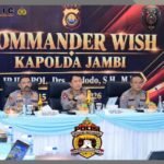 Kapolda Jambi Sampaikan Commander Wish, Tekankan Pelayanan Publik dan Penegakan Hukum Berkeadilan