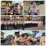 Polres Cianjur Gelar Sertijab Kasat Samapta dan Kapolsek Kadupandak