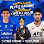 Polres Cianjur Gelar Nobar Persib vs Persik Malam Ini, Sekaligus Perpisahan Kapolres Bersama Bobotoh