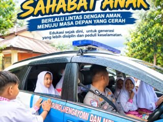 Polisi Sahabat Anak : Dekat, Ramah Dan Bersahabat