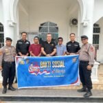 Sambut Hari Jadi Humas Polri Ke-75, Polres Kuansing Gelar Bakti Sosial Di Masjid Al Muhajirin