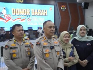 Sambut Hari Jadi Ke-75 Humas Polri, Polda Riau Gelar Donor Darah Sebagai Wujud Nyata Kepedulian Kepada Masyarakat