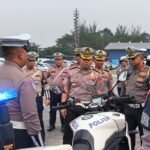 Jelang Ops Patuh Lancang Kuning 2026, Dirlantas Polda Riau Pimpin Apel Pagi Dan Pengecekan Kendaraan Patroli