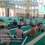 Jumat Keliling, Polres Kuansing Ajak Masyarakat Jaga Kamtibmas Dan Cegah Kenakalan Remaja