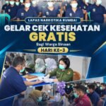 Lapas Narkotika Rumbai Gelar Cek Kesehatan Gratis Bagi Warga Binaan Hari Ketiga