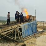Polsek Kuantan Mudik Tertibkan Aktivitas PETI Di Desa Petapahan, Enam Mesin Lanting Atau Darat Dimusnahkan