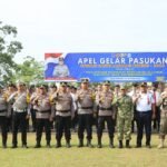 Kapolres Kuansing Pimpin Apel Operasi Patuh Lancang Kuning 2026