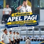 Laksanakan Apel Pagi Dengan Penuh Khidmad Untuk Memperkuat Disiplin Dan Tanggung Jawab Diawal Pekan Dilapas Narkotika Kelas IIB Rumbai