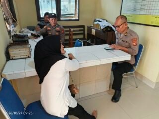 Giat Perlinsos Polsek Sungai Lilin, Polisi Bersama Masyarakat Percepat Pendataan Warga Kurang Mampu