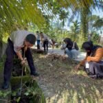 Giat Grebek Kampung Satlantas Polres Kampar, Gotong‑royong Bersih Lingkungan Sekaligus Sosialisasi Operasi Patuh Lancang Kuning