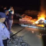 Tindak Tegas Aktivitas PETI, Polsek Kuantan Tengah Musnahkan Tiga Unit Mesin Stingkai Di Pulau Kopung Sentajo
