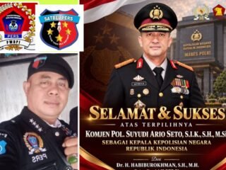 Dedi Supiandi Ucapkan Selamat kepada Komjen Suyudi Ario Seto atas Jabatan Baru sebagai Kapolri