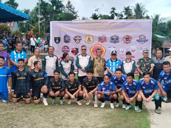 Karang Taruna Cup I Orahili Gomo Resmi Bergulir, Bupati Nias Selatan Dorong Pemuda Jadikan Olahraga sebagai Ruang Persatuan