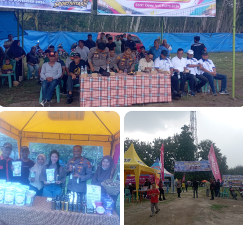 Piala Kapolsek Dobana Cup 1 Bergulir, Pedagang UMKM Keluhkan Sewa Meja Rp10 Ribu per Hari