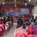 Dua Anggota DPRD Kota Gunungsitoli Fraksi NasDem Gelar Reses Bersama di Desa Binaka Kecamatan Gunungsitoli Idanoi.