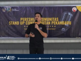 Rutan Pekanbaru Resmikan Komunitas Stand Up Comedy, Wadah Kreativitas Dan Pengembangan Potensi Warga Binaan