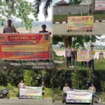 Polsek Jajaran Polres Kuansing Sosialisasikan Larangan PETI Kepada Masyarakat