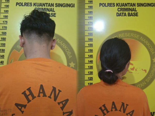 Polres Kuansing Sita 28 Paket Diduga Sabu, Dua Orang Diperiksa
