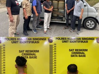 Polres Kuansing Ungkap Dugaan Penyalahgunaan BBM Bersubsidi, 2.400 Liter Pertalite Disita
