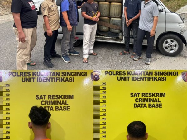 Polres Kuansing Ungkap Dugaan Penyalahgunaan BBM Bersubsidi, 2.400 Liter Pertalite Disita