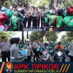 Menghapus Jarak di Lapangan Mapolda: Ketika Ratusan Pengemudi Ojol dan Polisi Duduk Bersama