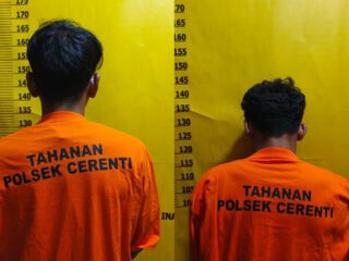 Polsek Cerenti Ungkap Kasus Narkotika, Dua Pria Ditangkap Dengan Barang Bukti Sabu Berat Kotor 15 Gram