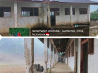 MIRIS! SMP NEGERI 3 BORONADU TERDAMPAK HUJAN DAN ANGIN, KOMITE SEKOLAH HARAP PEMDA NIAS SELATAN SEGERA BERTINDAK