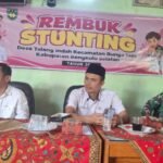 Pemdes Talang Indah Gelar Rembuk Stunting, Perkuat Sinergitas Cegah Kekerdilan di Desa