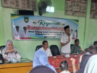 Perkuat Layanan Kesehatan Warga, Pemdes Talang Indah Resmi Gelar Kegiatan Rumah Desa Sehat